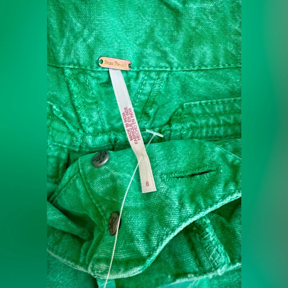 NWOT Free People Point Dume Slouchy Chino Shorts
